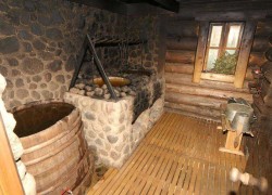 Банная печь по чёрному