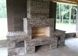 Камин с открытой топкой