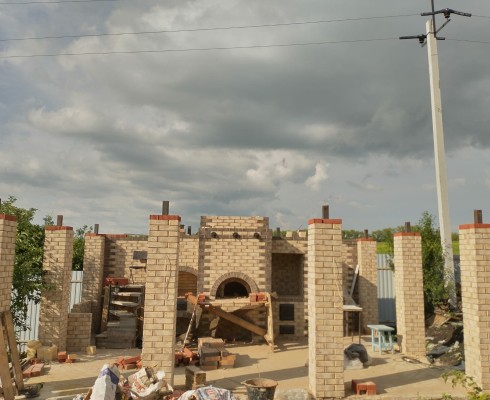 Беседка с кухней "под ключ". Егерев Александр.