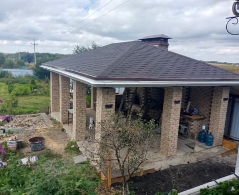 Беседка с кухней "под ключ". Егерев Александр.