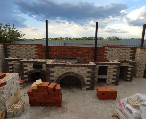 Беседка с кухней "под ключ". Егерев Александр.