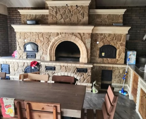 Печные комплексы. Работы Алексея и Александра Муханова