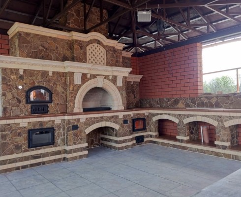 Печные комплексы. Работы Алексея и Александра Муханова