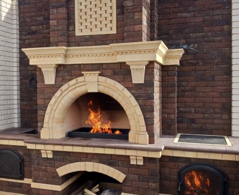 Печные комплексы. Работы Алексея и Александра Муханова