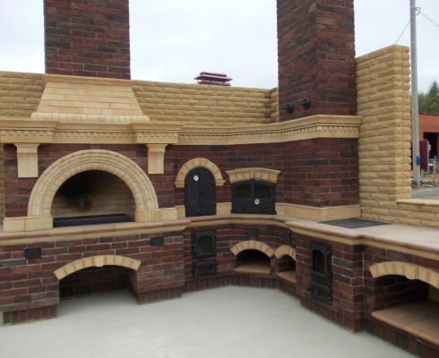 Печные комплексы. Работы Алексея и Александра Муханова